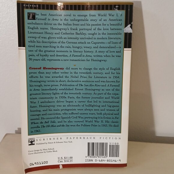 Ernest Hemingway - A Farewell to Arms - paperback - Picture 3 of 4